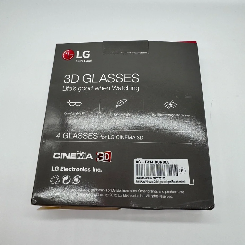 LG Cinema 3D Glasses Set